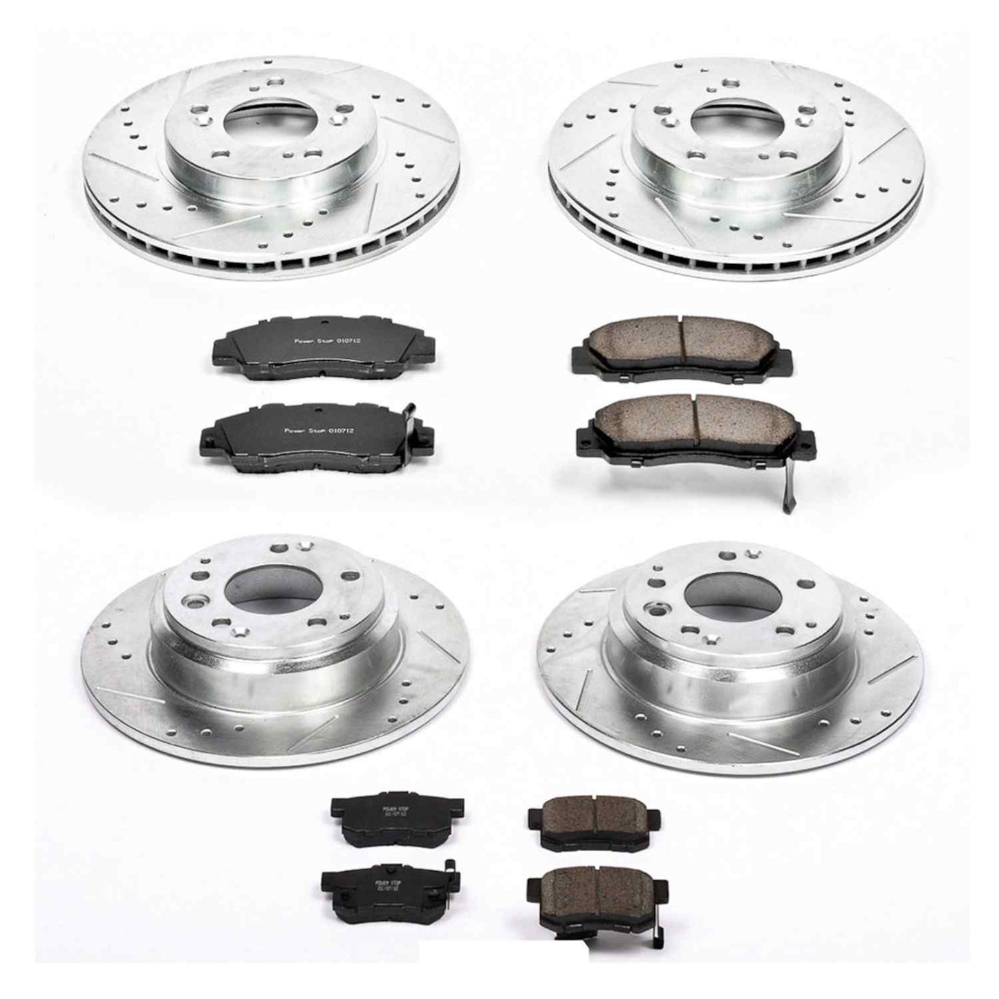 PowerStop Power Stop 96-98 Acura RL Front & Rear Z23 Evolution Sport Brake Kit K705
