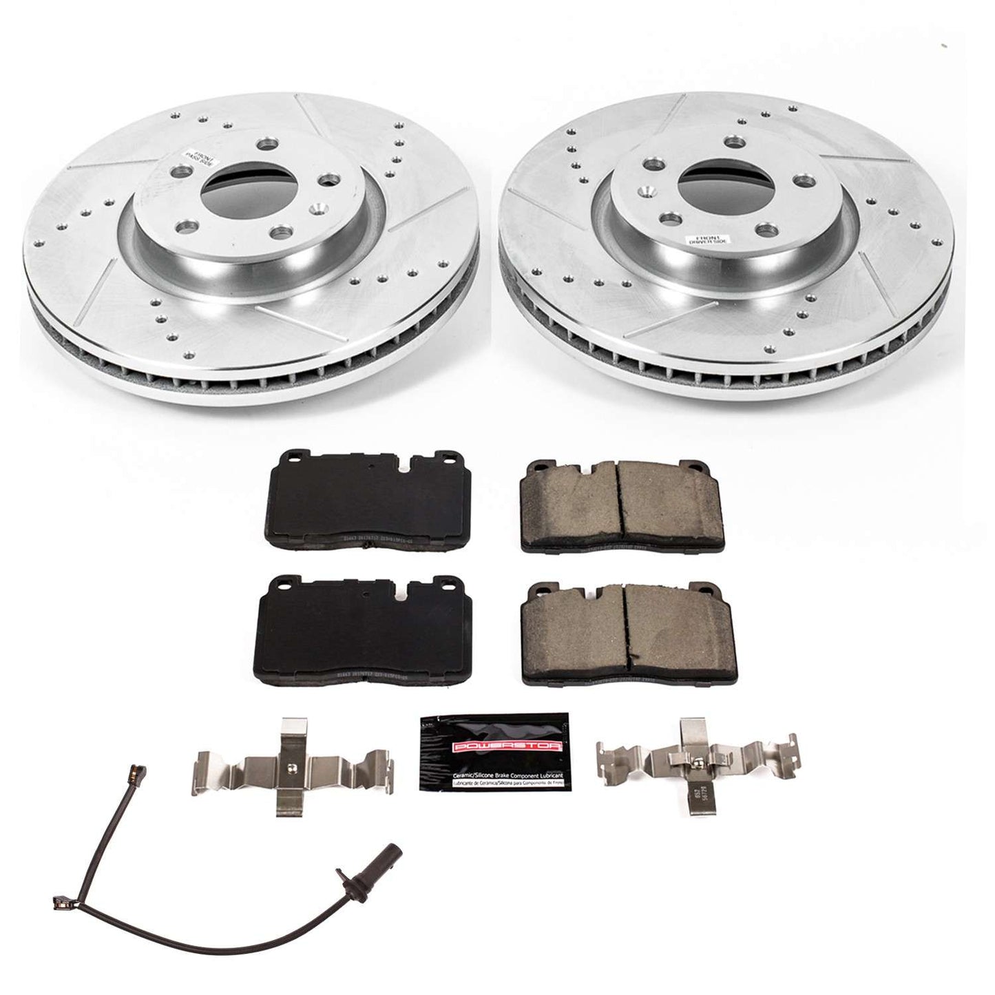 PowerStop Power Stop 2013 Audi Q5 Front Z23 Evolution Sport Brake Kit K7072