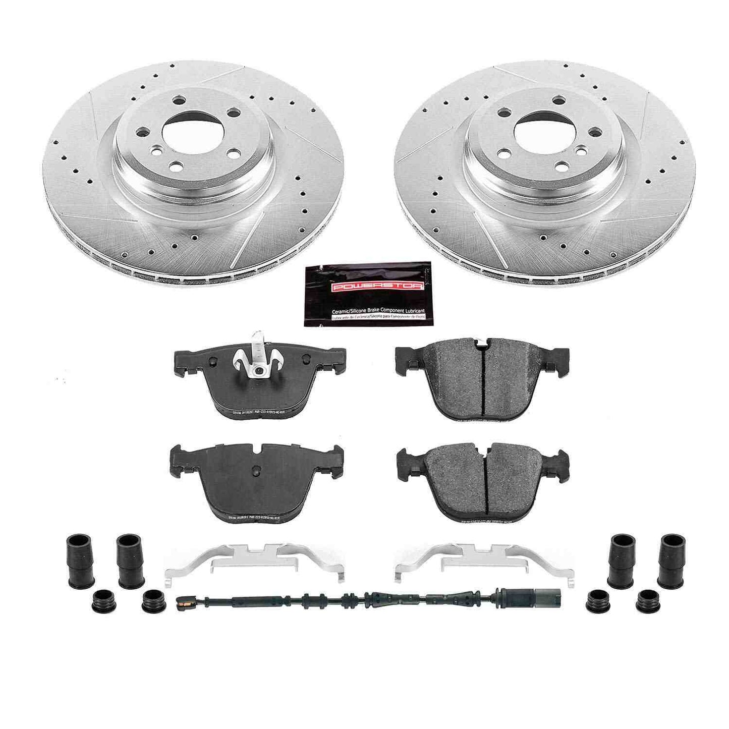 PowerStop Power Stop 11-15 BMW 750i Rear Z23 Evolution Sport Brake Kit K7087