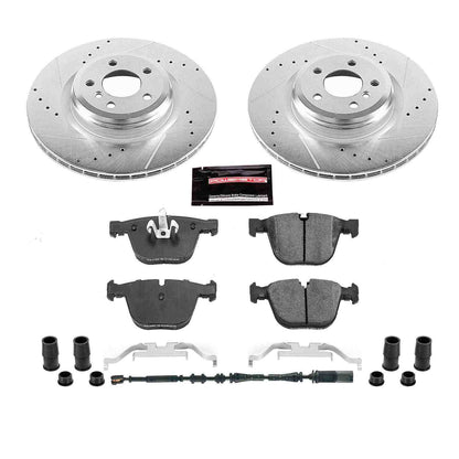 PowerStop Power Stop 11-15 BMW 750i Rear Z23 Evolution Sport Brake Kit K7087