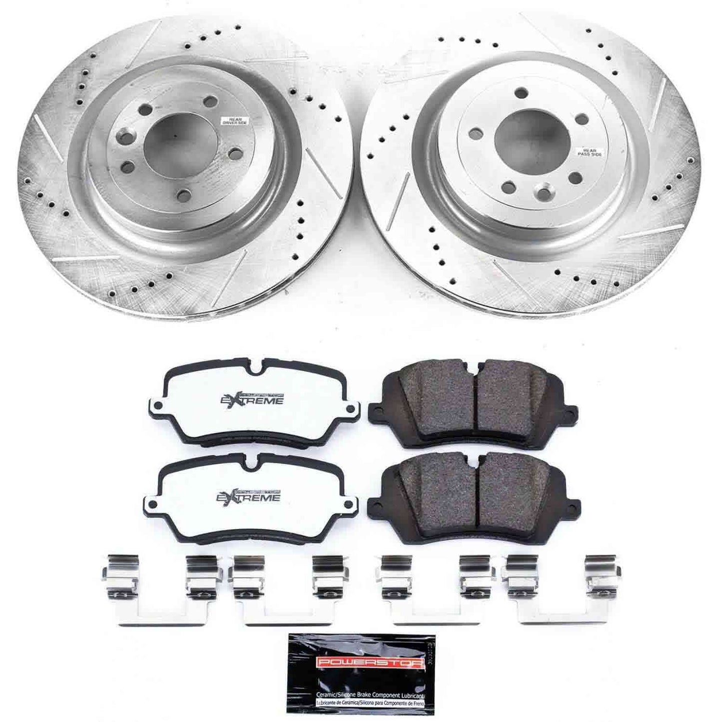 PowerStop Power Stop 13-18 Land Rover Range Rover Rear Z36 Truck & Tow Brake Kit K7089-36