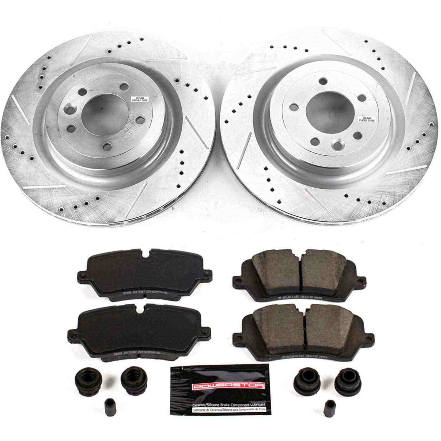 PowerStop Power Stop 13-18 Land Rover Range Rover Rear Z23 Evolution Sport Brake Kit K7089
