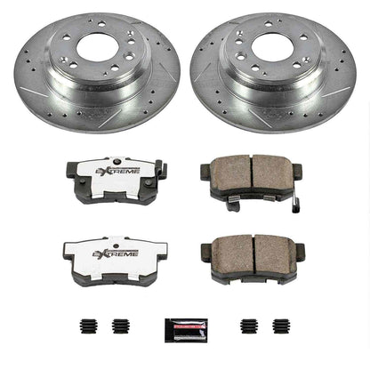 PowerStop Power Stop 96-98 Acura RL Rear Z26 Street Warrior Brake Kit K709-26