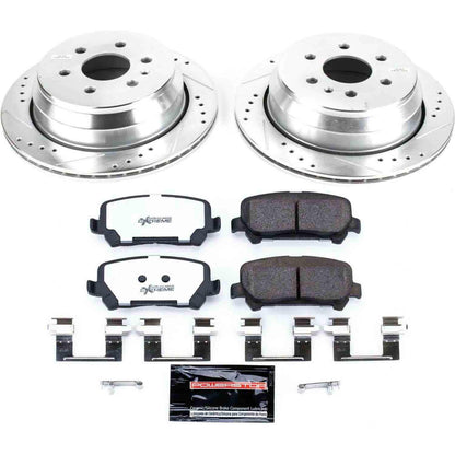 PowerStop Power Stop 15-18 Chevrolet Colorado Rear Z36 Truck & Tow Brake Kit K7127-36
