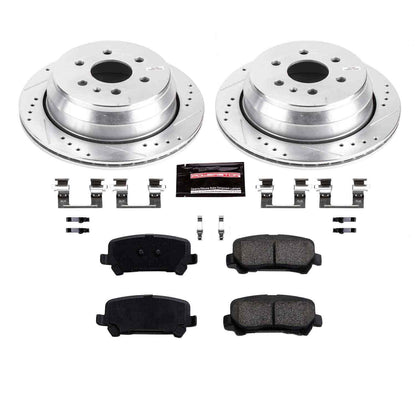 PowerStop Power Stop 15-18 Chevrolet Colorado Rear Z23 Evolution Sport Brake Kit K7127