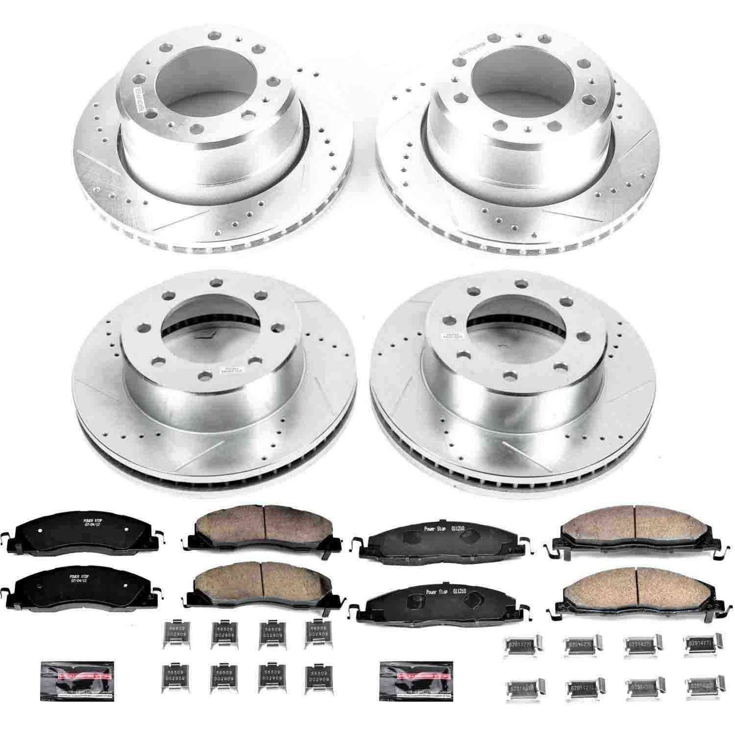 PowerStop Power Stop 13-18 Ram 3500 Front & Rear Z23 Evolution Sport Brake Kit K7141