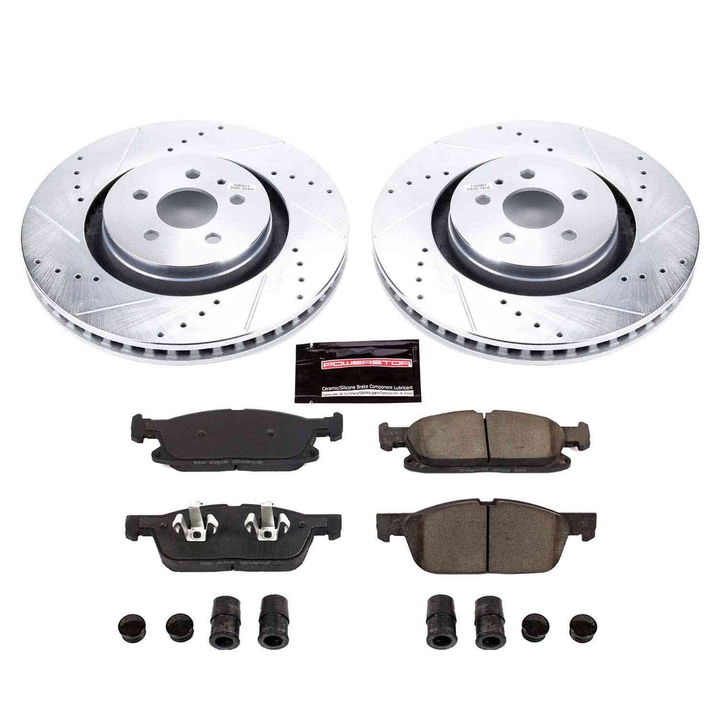 PowerStop Power Stop 15-19 Ford Edge Front Z23 Evolution Sport Brake Kit K7143
