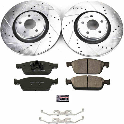 PowerStop Power Stop 13-14 Ford Focus Front Z23 Evolution Sport Brake Kit K7146