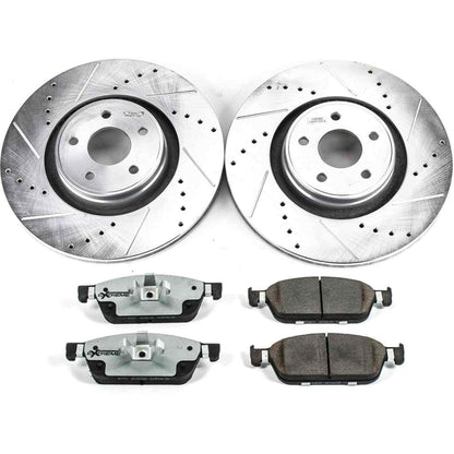 PowerStop Power Stop 15-18 Ford Focus Front Z26 Street Warrior Brake Kit K7147-26