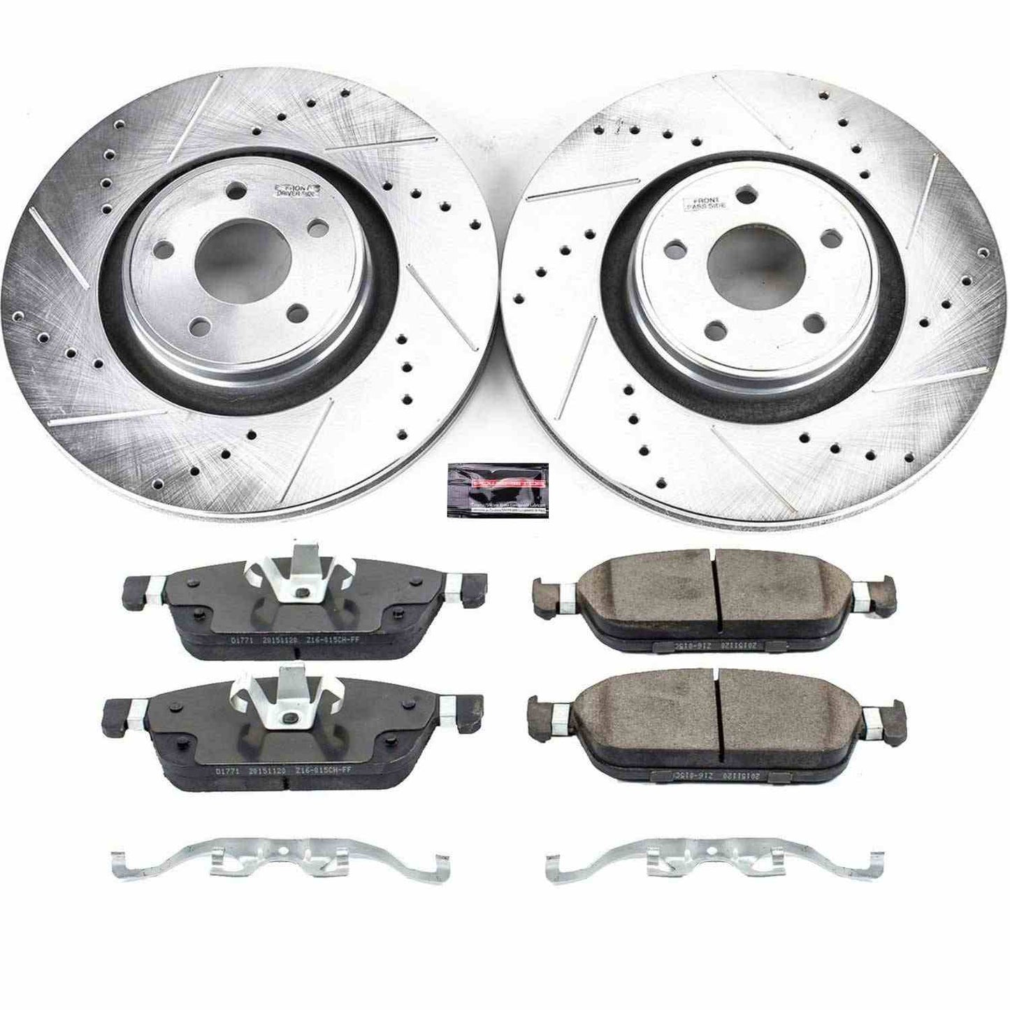 PowerStop Power Stop 15-18 Ford Focus Front Z23 Evolution Sport Brake Kit K7147