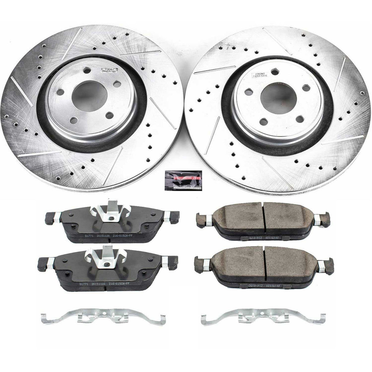 PowerStop Power Stop 15-18 Ford Focus Front Z23 Evolution Sport Brake Kit K7147
