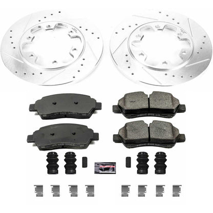 PowerStop Power Stop 15-18 Ford Transit-350 HD Rear Z23 Evolution Sport Brake Kit K7149