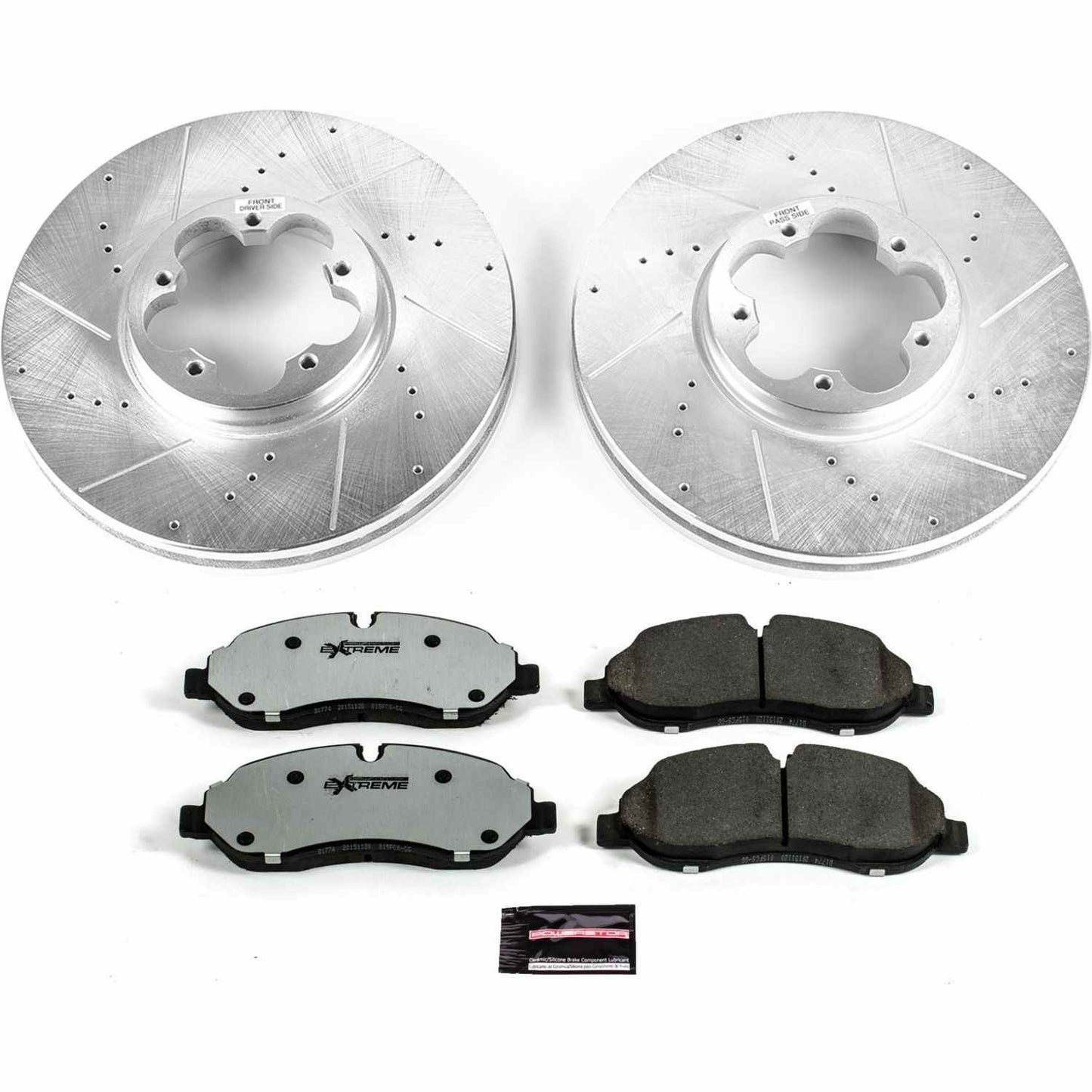 PowerStop Power Stop 15-19 Ford Transit-150 Front Z36 Truck & Tow Brake Kit K7150-36