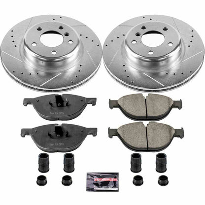 PowerStop Power Stop 12-13 BMW 528i Front Z23 Evolution Sport Brake Kit K7162