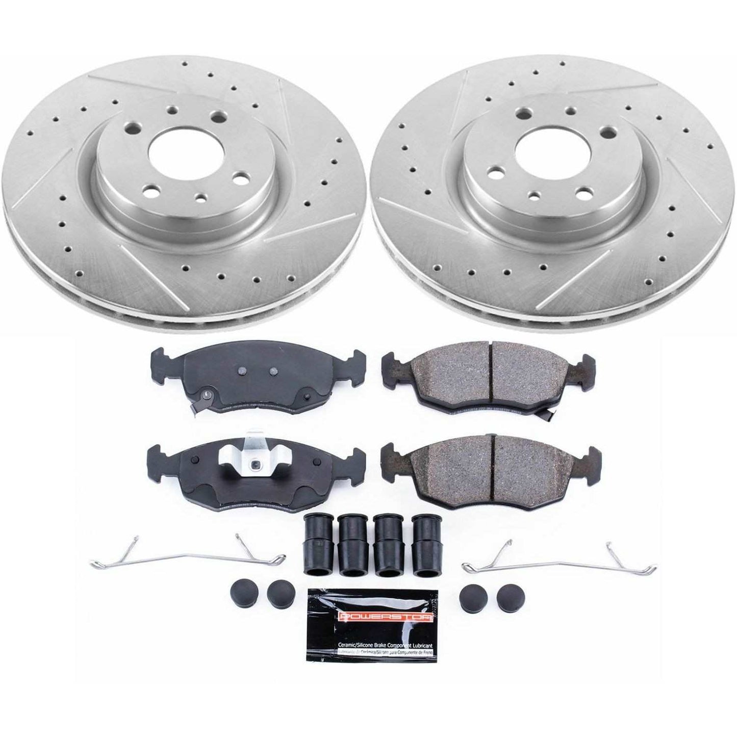 PowerStop Power Stop 13-18 Fiat 500 Front Z23 Evolution Sport Brake Kit K7168