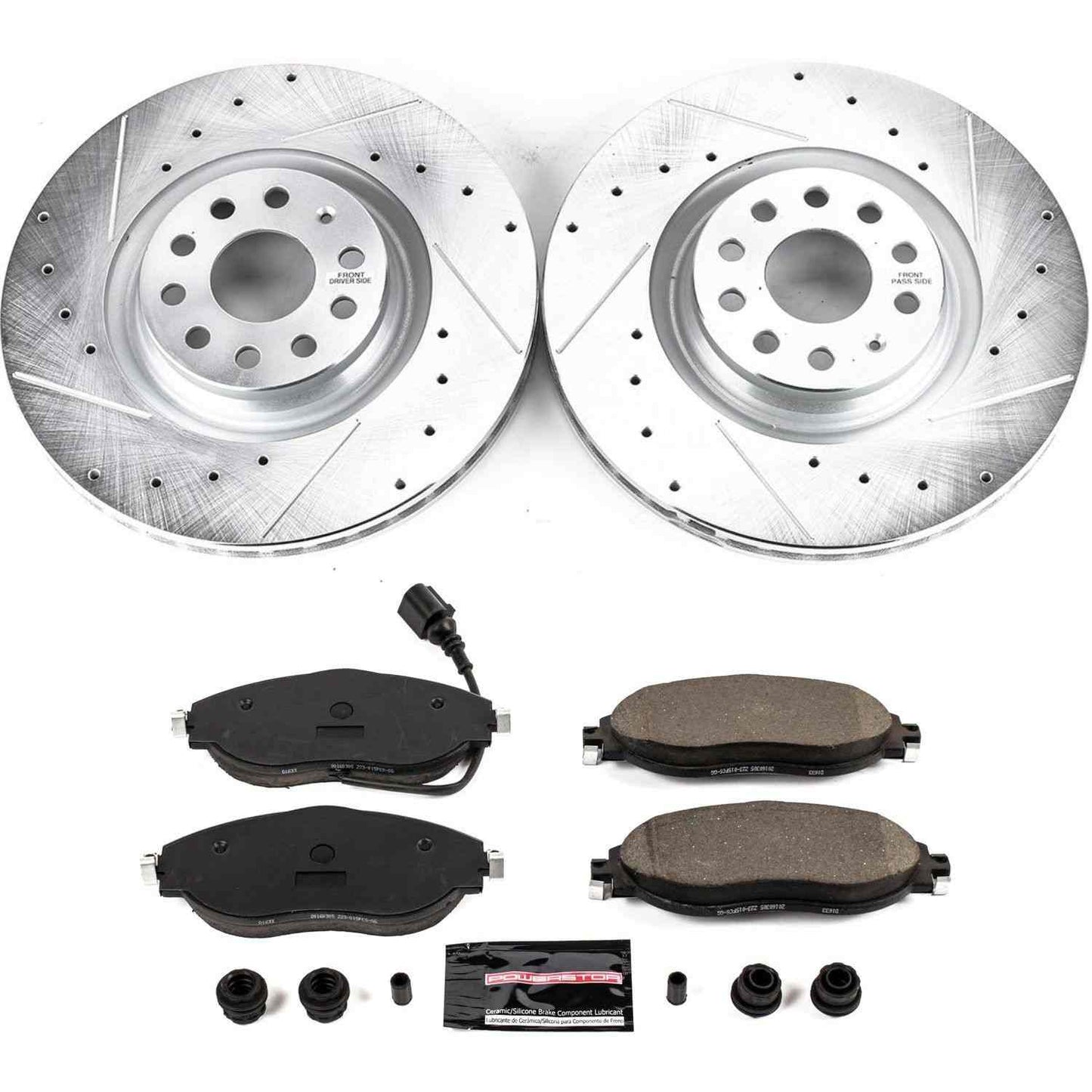 PowerStop Power Stop 12-17 Volkswagen CC Front Z23 Evolution Sport Brake Kit K7175