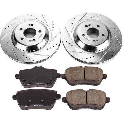 PowerStop Power Stop 2017 Mercedes-Benz Maybach S550 Rear Z23 Evolution Sport Brake Kit K7181