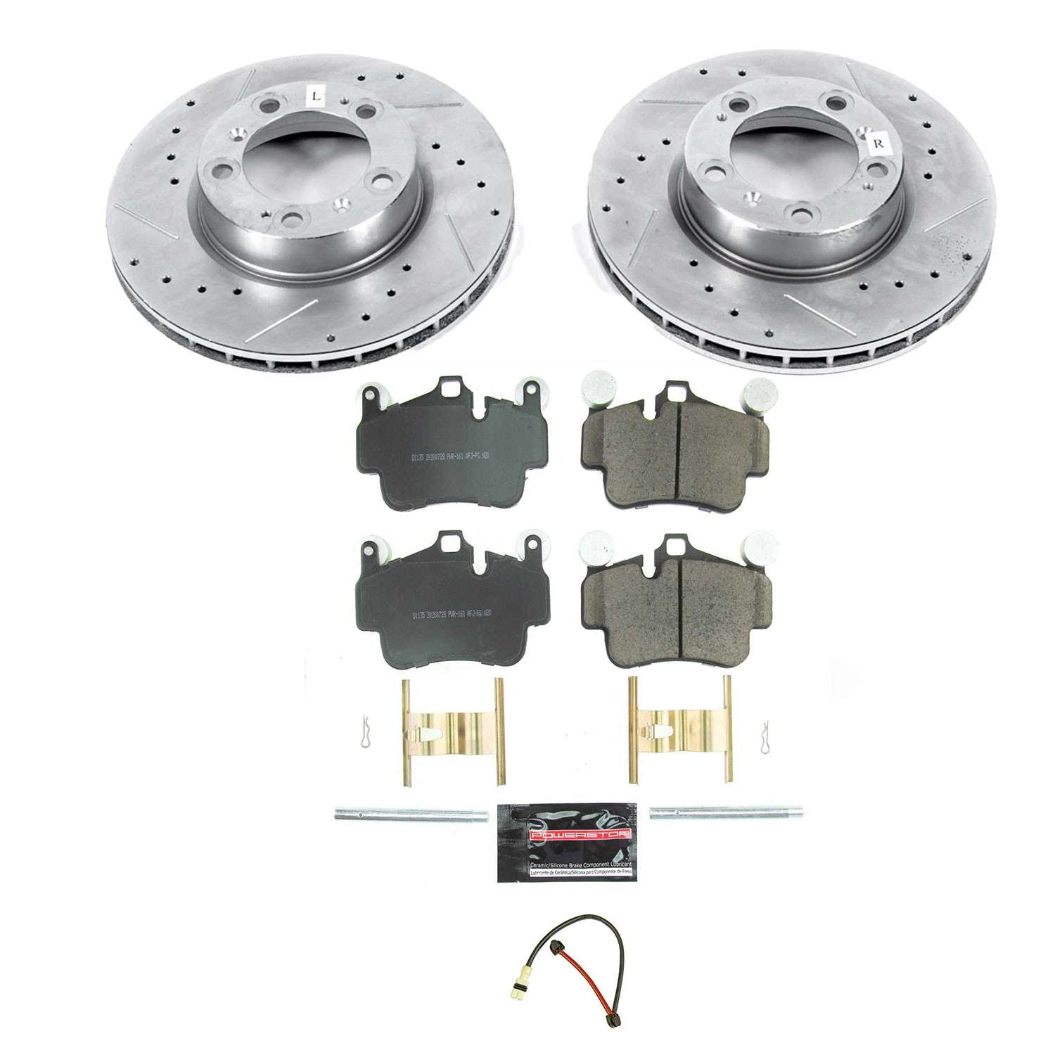 Power Stop 2005 Porsche 911 Front Z23 Evolution Sport Brake Kit K7194