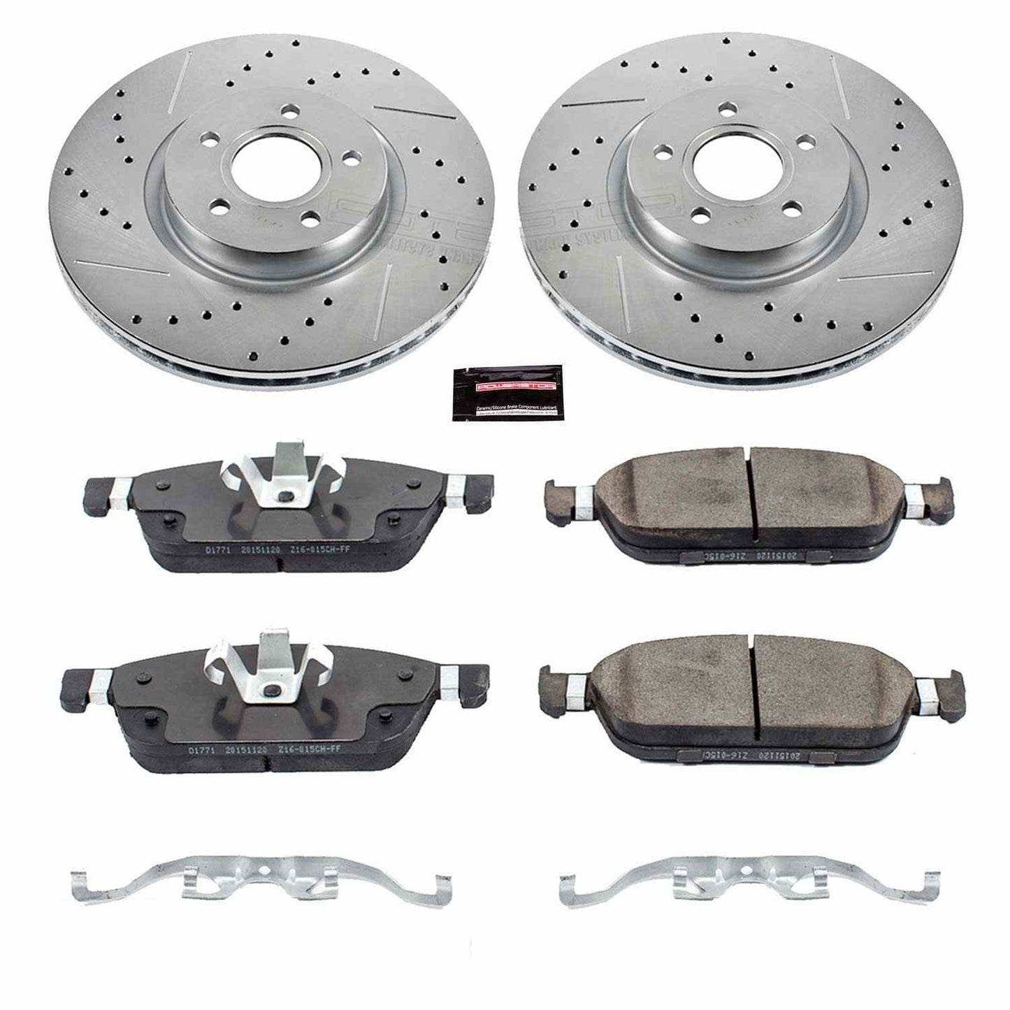 PowerStop Power Stop 15-18 Ford Focus Front Z23 Evolution Sport Brake Kit K7208