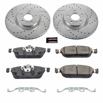 PowerStop Power Stop 15-18 Ford Focus Front Z23 Evolution Sport Brake Kit K7208