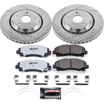 PowerStop Power Stop 15-19 Acura TLX Front Z36 Truck & Tow Brake Kit K7214-36