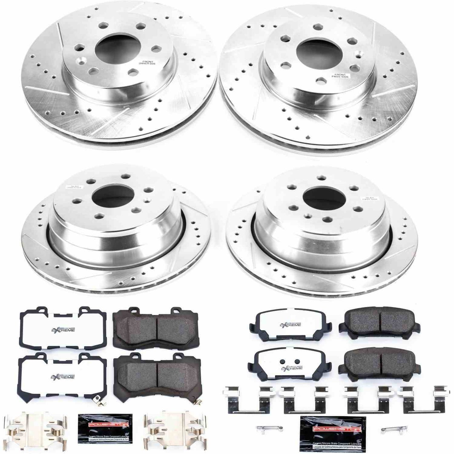PowerStop Power Stop 15-18 Chevrolet Colorado Front & Rear Z36 Truck & Tow Brake Kit K7228-36