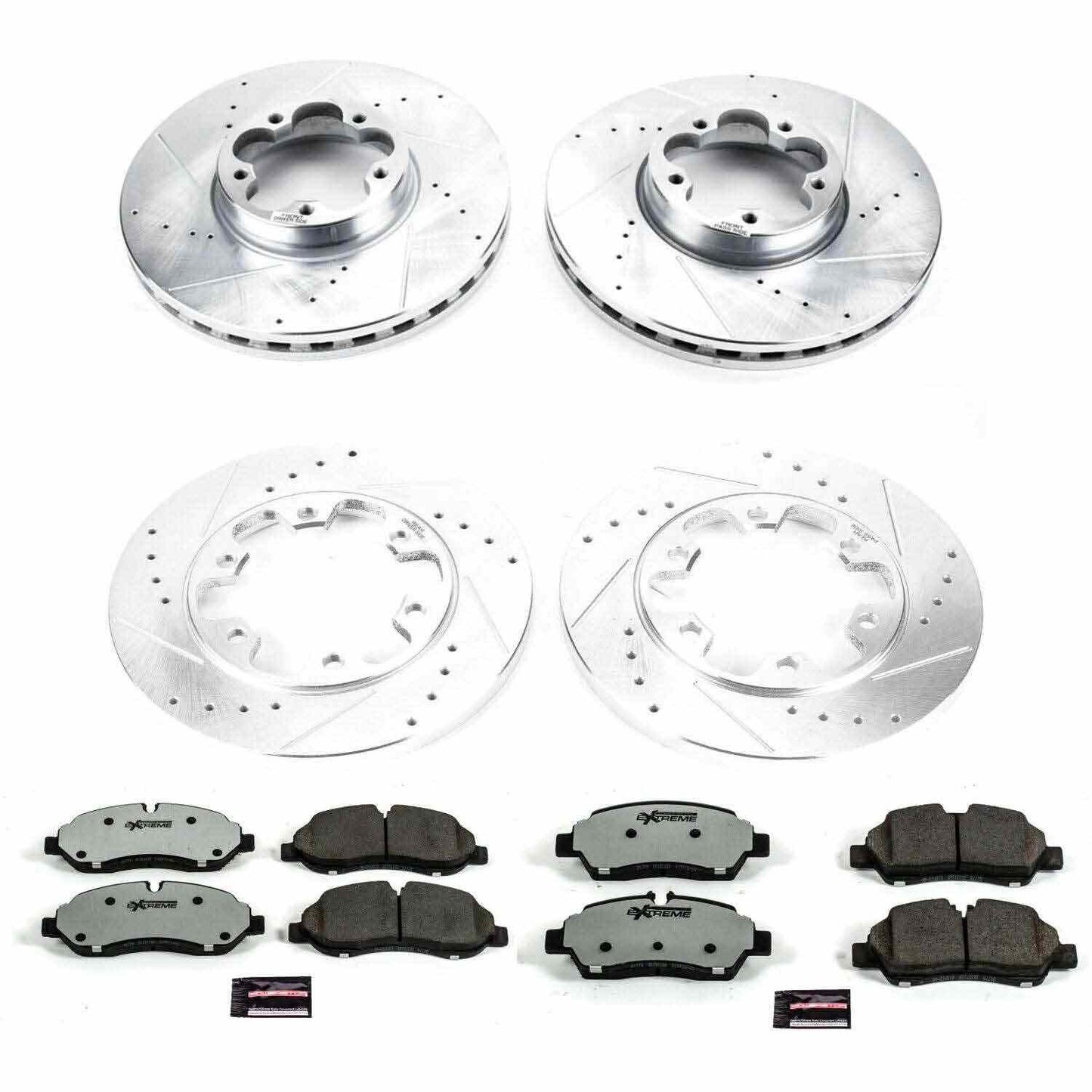 PowerStop Power Stop 15-18 Ford Transit-350 HD Front & Rear Z36 Truck & Tow Brake Kit K7234-36
