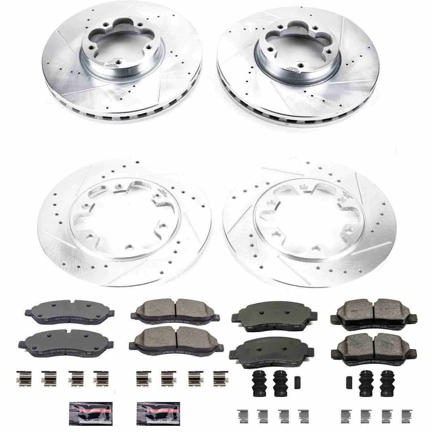 PowerStop Power Stop 15-18 Ford Transit-350 HD Front & Rear Z23 Evolution Sport Brake Kit K7234