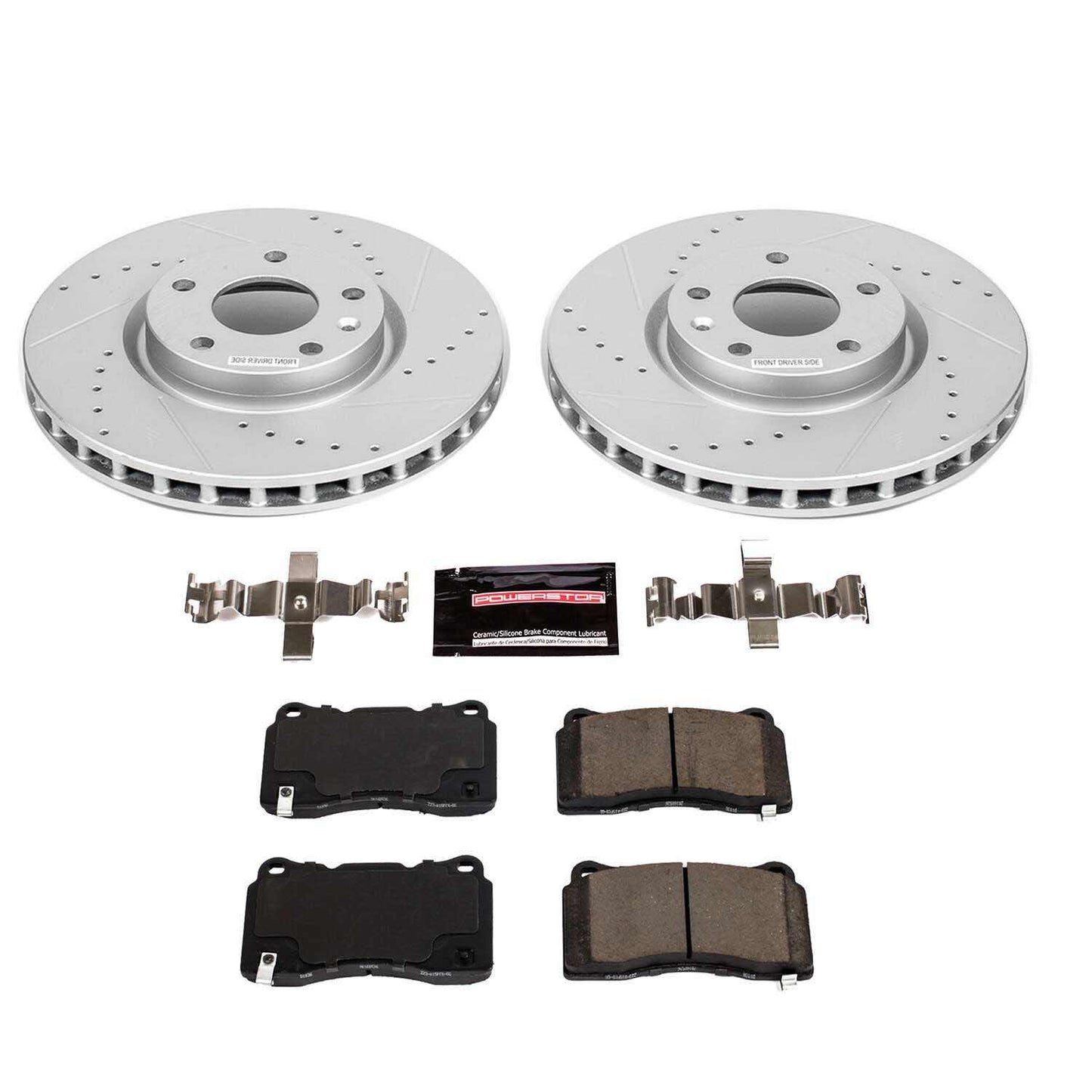 PowerStop Power Stop 15-19 Chevrolet Corvette Front Z23 Evolution Sport Brake Kit K7290