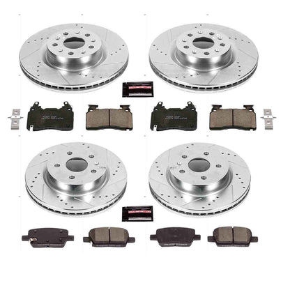 PowerStop Power Stop 16-18 Cadillac CT6 Front & Rear Z23 Evolution Sport Brake Kit K7292