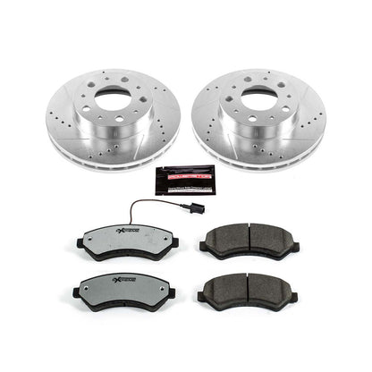 PowerStop Power Stop 14-19 Ram ProMaster 1500 Front Z36 Truck & Tow Brake Kit K7303-36