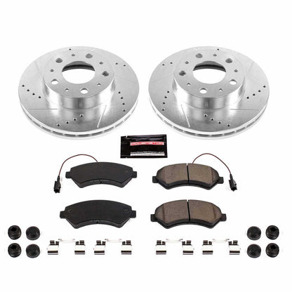 PowerStop Power Stop 14-19 Ram ProMaster 1500 Front Z23 Evolution Sport Brake Kit K7303