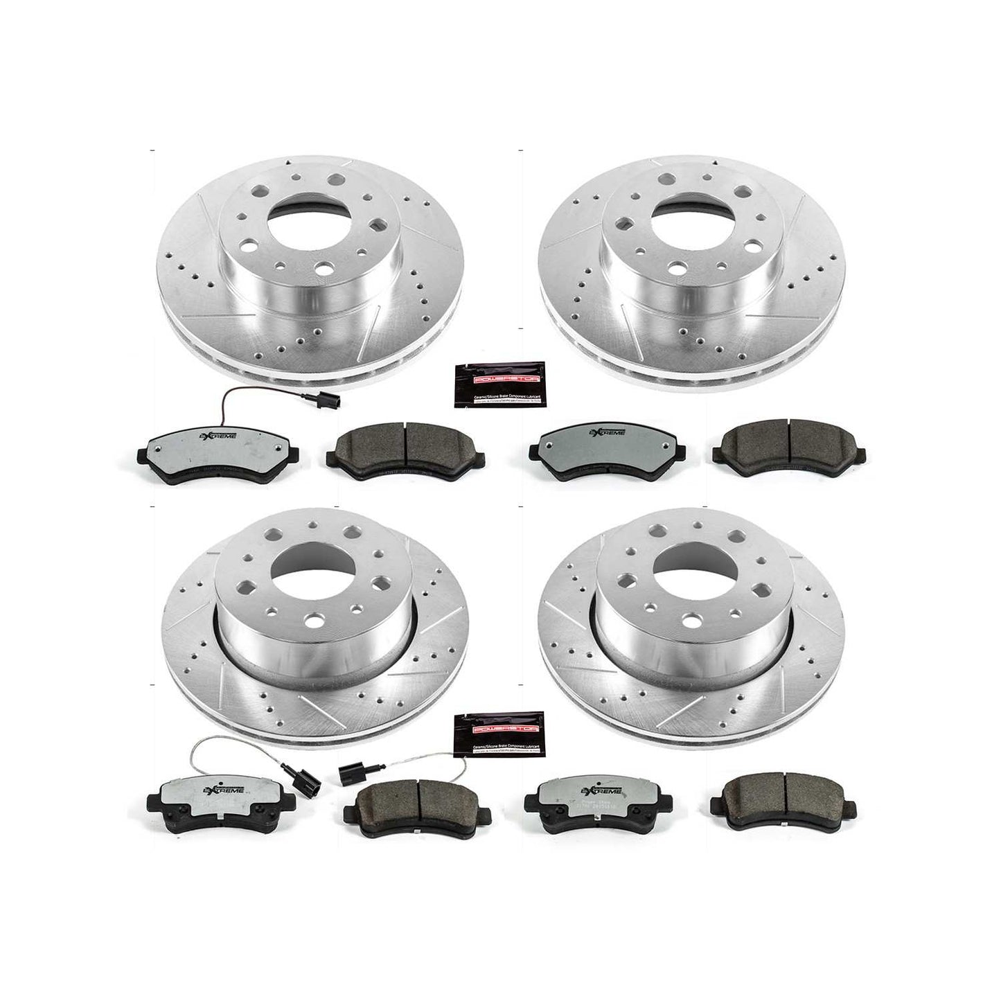 PowerStop Power Stop 14-15 Ram ProMaster 1500 Front & Rear Z36 Truck & Tow Brake Kit K7304-36