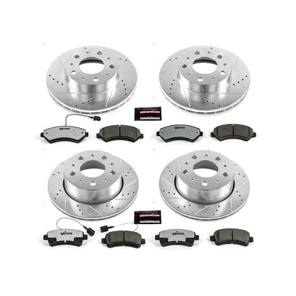 PowerStop Power Stop 14-15 Ram ProMaster 1500 Front & Rear Z36 Truck & Tow Brake Kit K7304-36