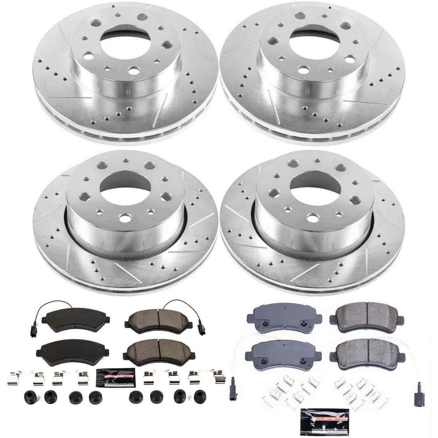 PowerStop Power Stop 14-15 Ram ProMaster 1500 Front & Rear Z23 Evolution Sport Brake Kit K7304