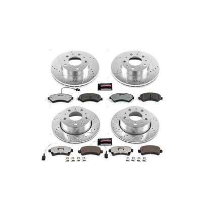 PowerStop Power Stop 15-19 Ram ProMaster 1500 Front & Rear Z36 Truck & Tow Brake Kit K7305-36
