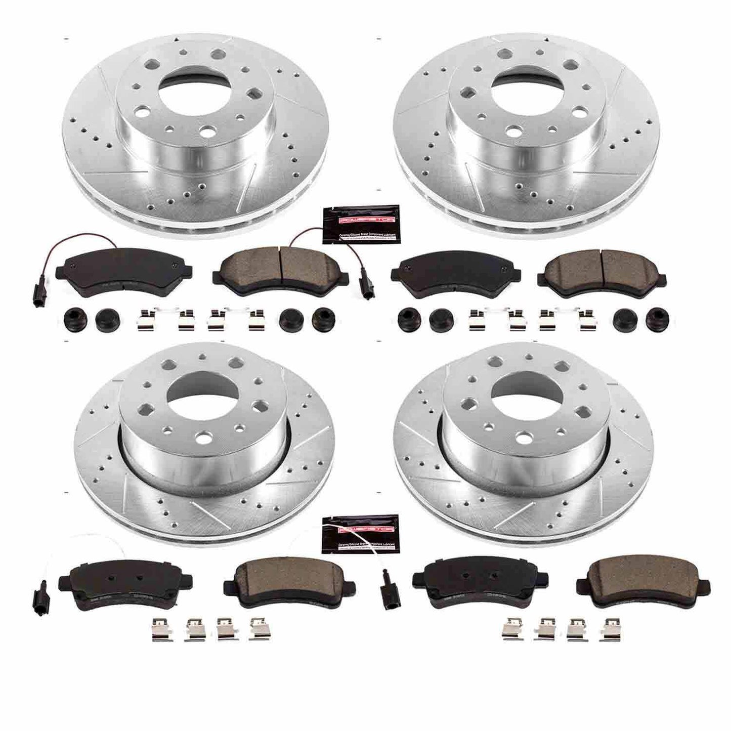 PowerStop Power Stop 15-19 Ram ProMaster 1500 Front & Rear Z23 Evolution Sport Brake Kit K7305