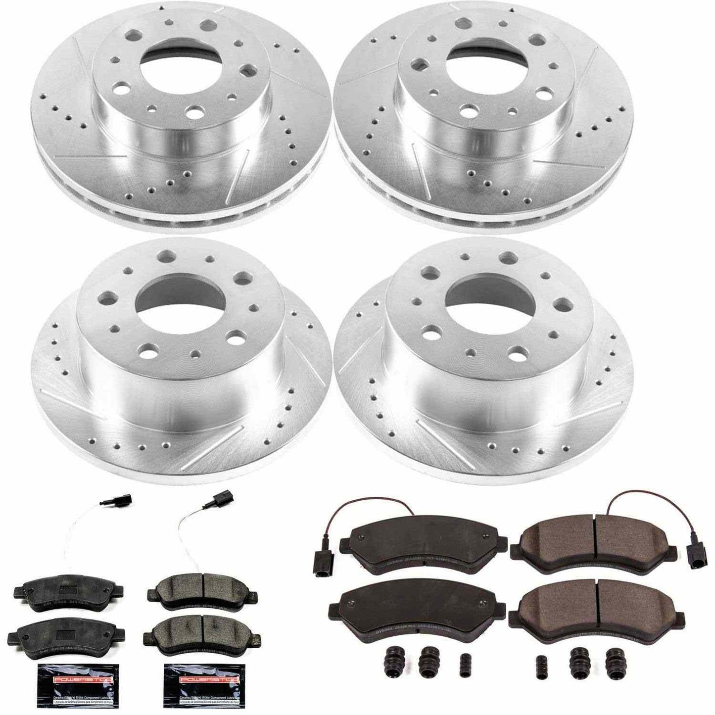 PowerStop Power Stop 14-19 Ram ProMaster 1500 Front & Rear Z23 Evolution Sport Brake Kit K7308