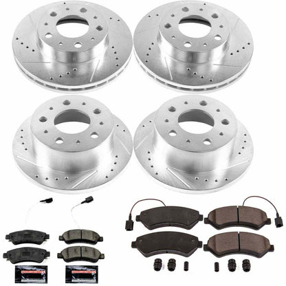 PowerStop Power Stop 14-19 Ram ProMaster 1500 Front & Rear Z23 Evolution Sport Brake Kit K7308