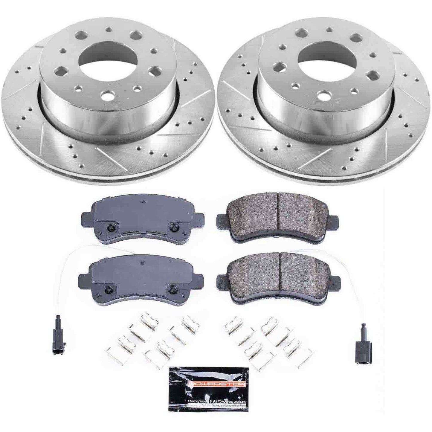 PowerStop Power Stop 14-15 Ram ProMaster 1500 Rear Z23 Evolution Sport Brake Kit K7313