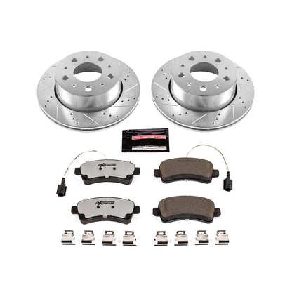 PowerStop Power Stop 15-19 Ram ProMaster 1500 Rear Z36 Truck & Tow Brake Kit K7314-36