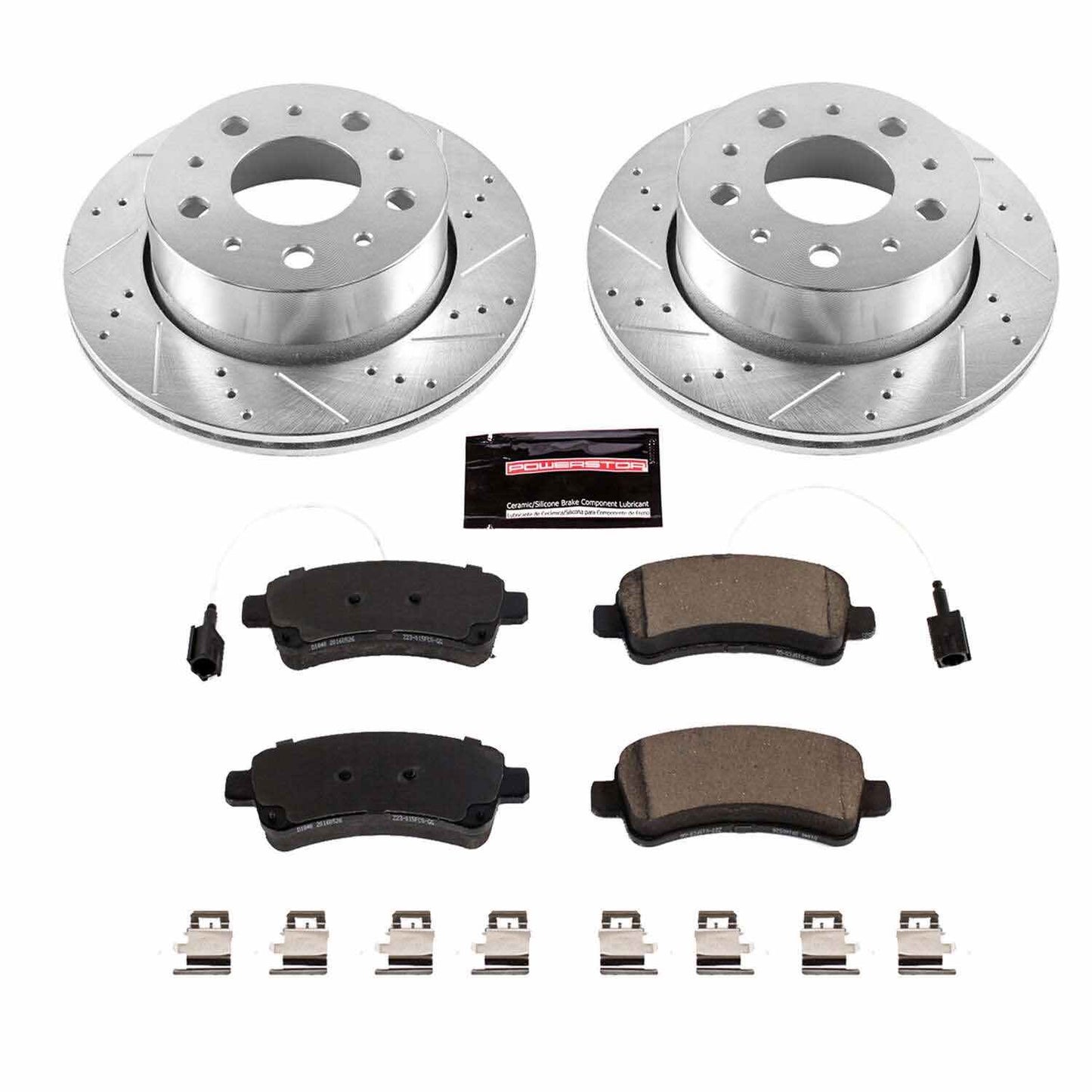 PowerStop Power Stop 15-19 Ram ProMaster 1500 Rear Z23 Evolution Sport Brake Kit K7314