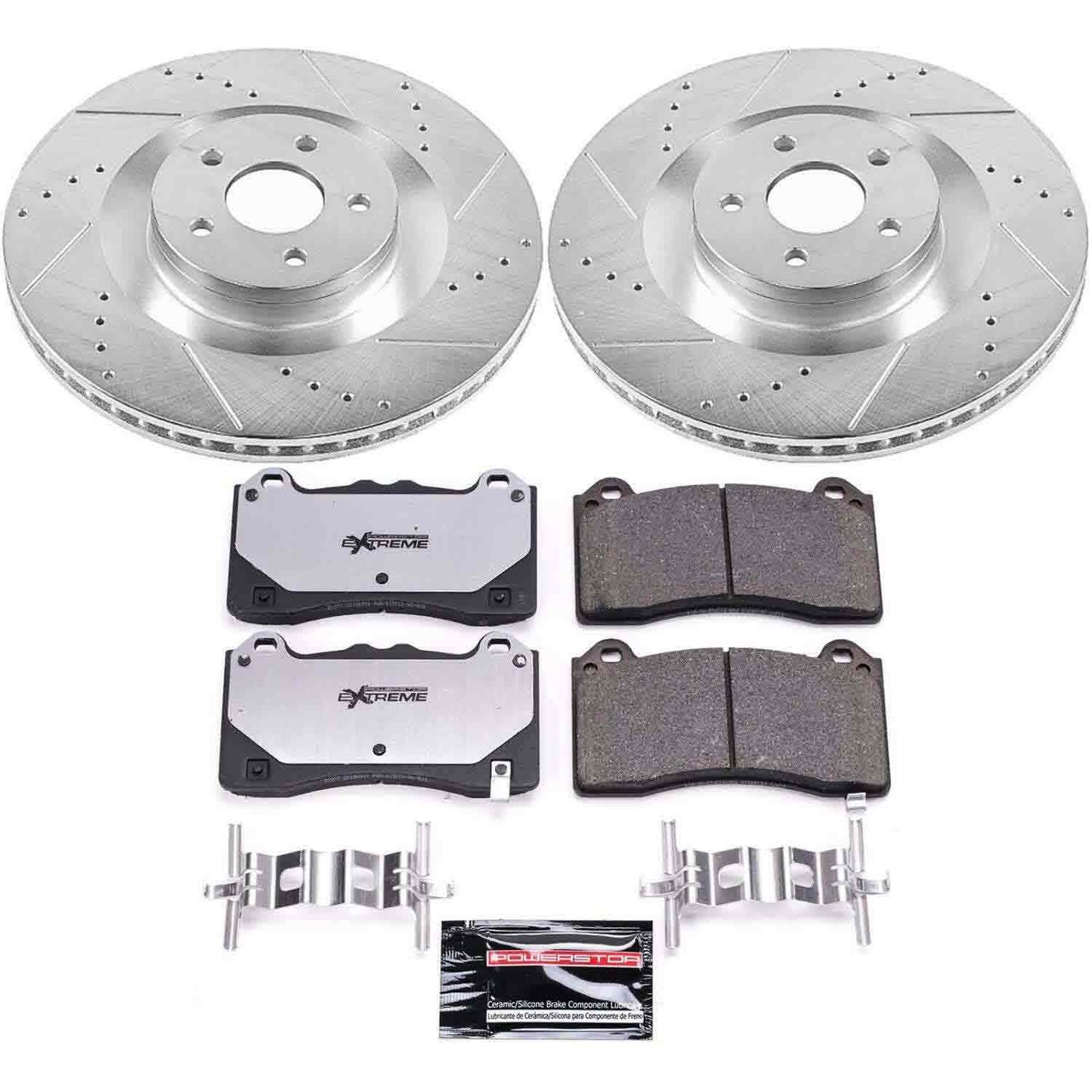 PowerStop Power Stop 16-18 Ford Focus Front Z26 Street Warrior Brake Kit K7318-26