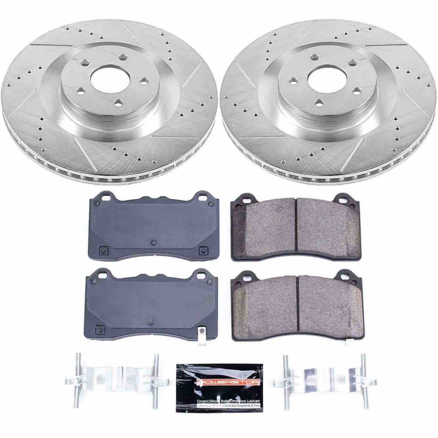 PowerStop Power Stop 16-18 Ford Focus Front Z23 Evolution Sport Brake Kit K7318