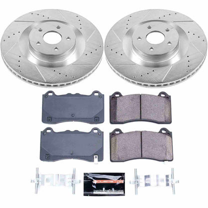 PowerStop Power Stop 16-18 Ford Focus Front Z23 Evolution Sport Brake Kit K7318