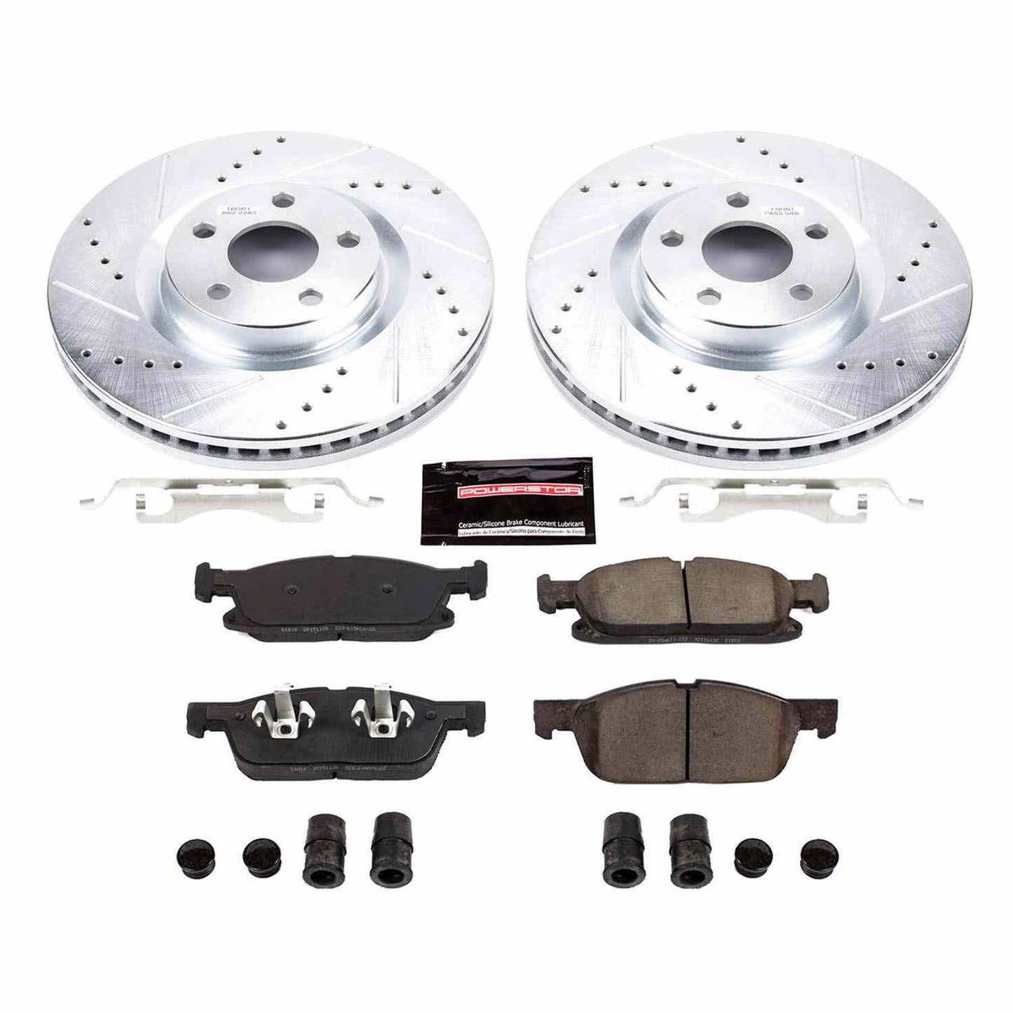 PowerStop Power Stop 15-19 Ford Edge Front Z23 Evolution Sport Brake Kit K7321