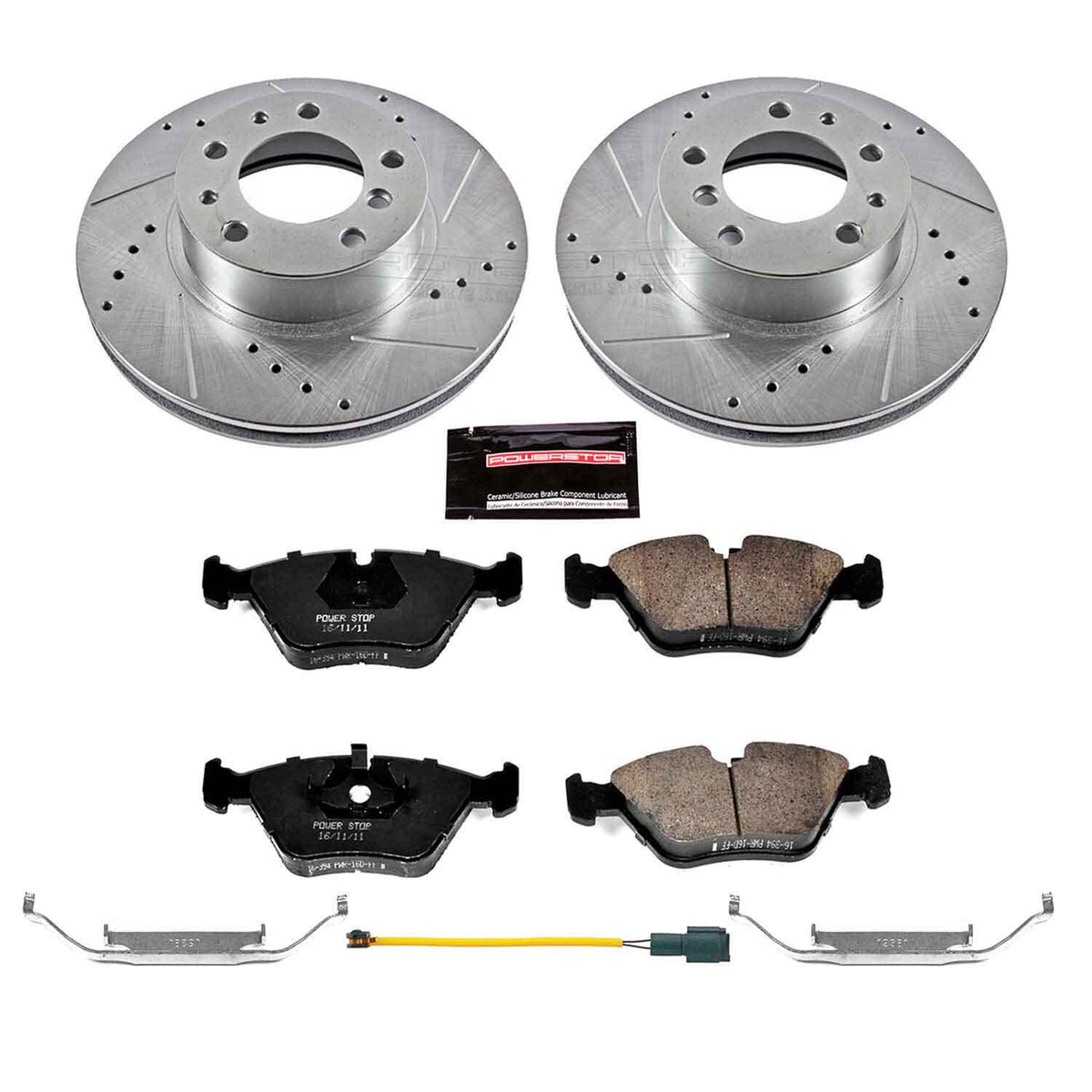 PowerStop Power Stop 87-89 BMW 735i Front Z23 Evolution Sport Brake Kit K7331