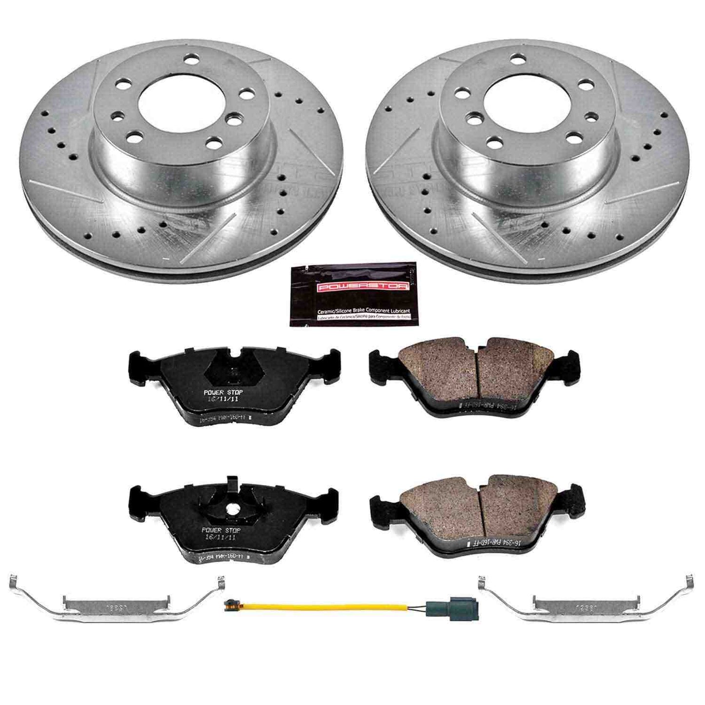 PowerStop Power Stop 1989 BMW 525i Front Z23 Evolution Sport Brake Kit K7334