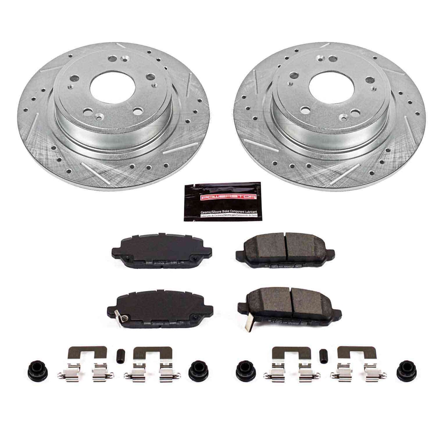 PowerStop Power Stop 16-18 Honda HR-V Rear Z23 Evolution Sport Brake Kit K7340
