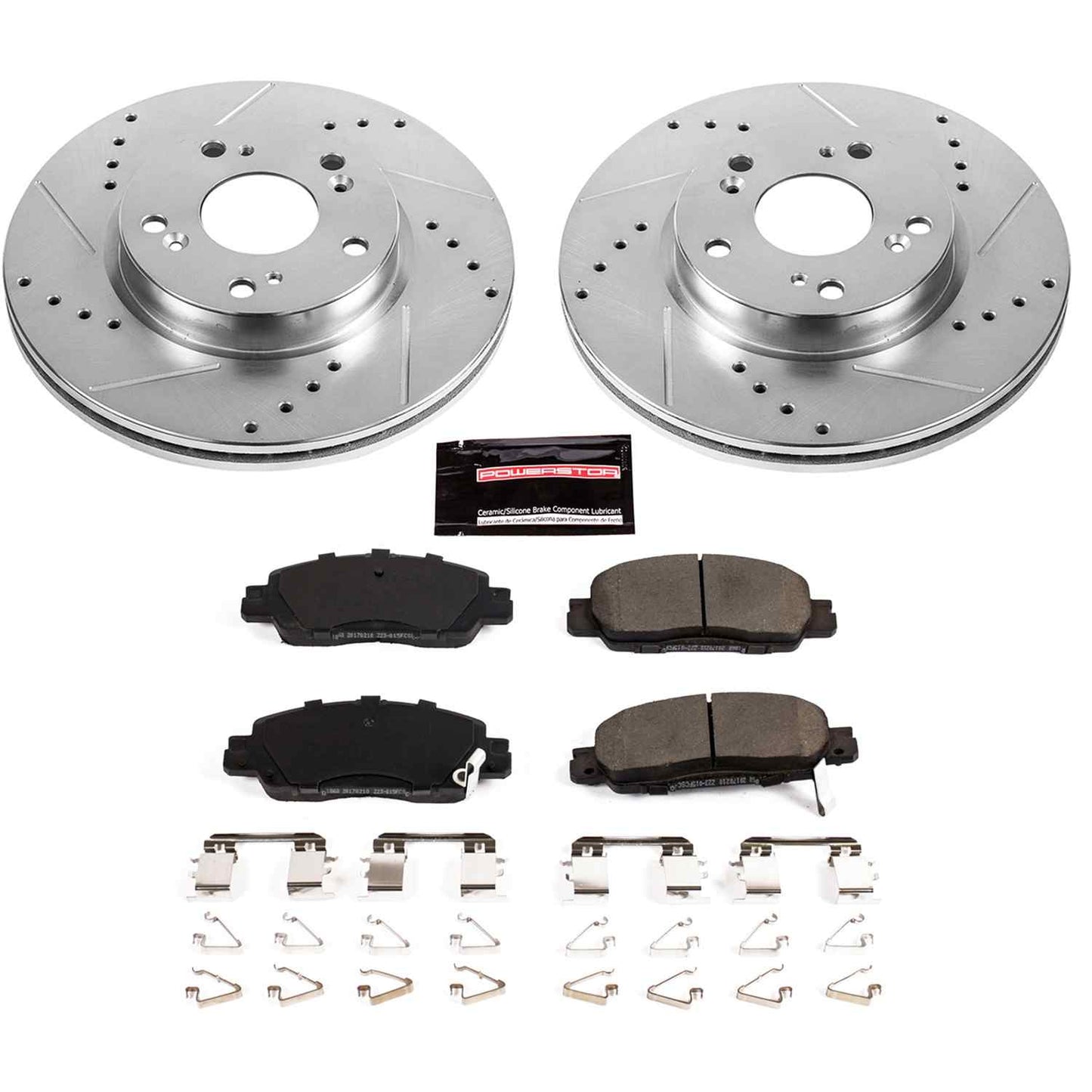 PowerStop Power Stop 16-17 Honda Accord Front Z23 Evolution Sport Brake Kit K7345